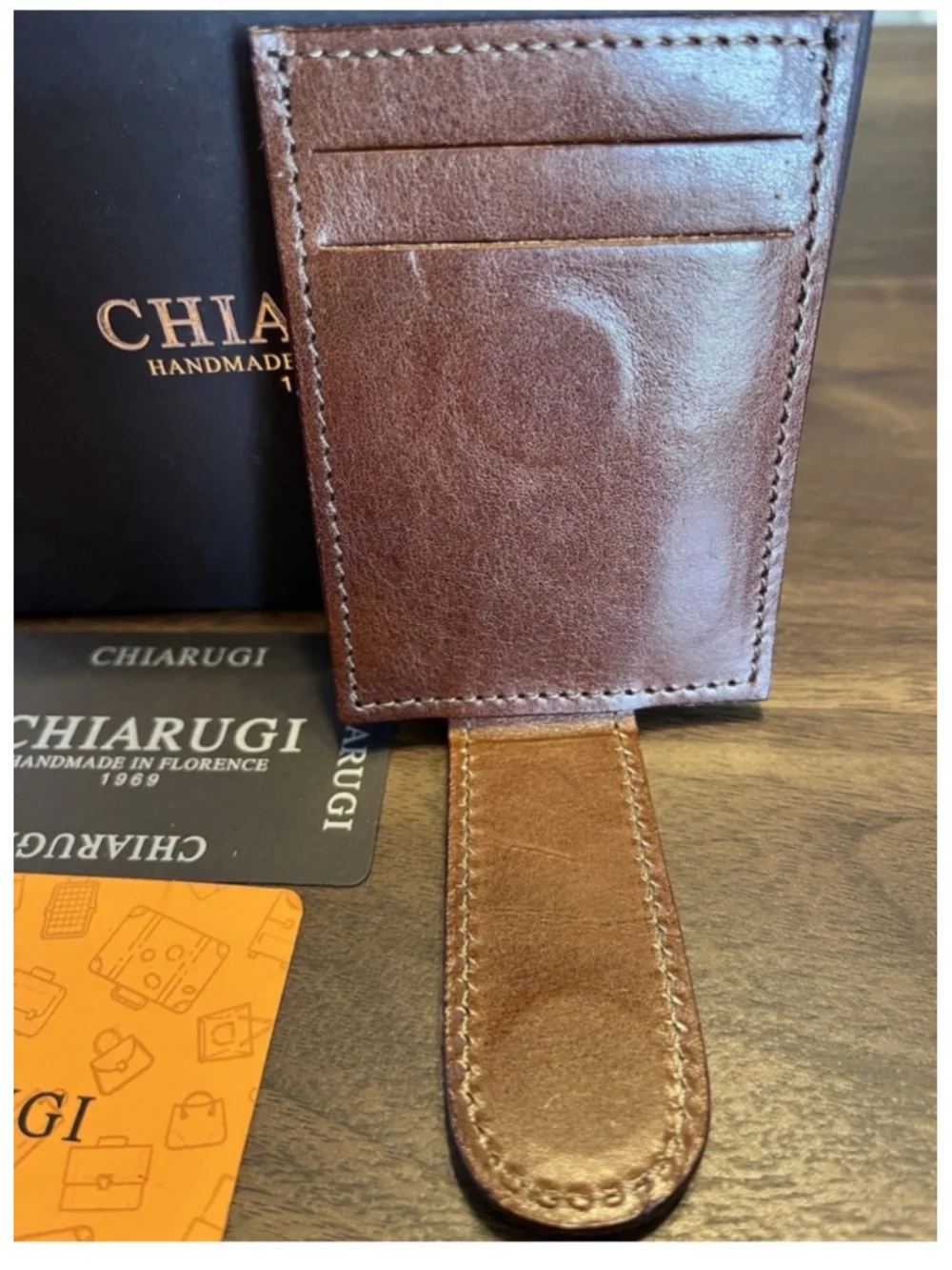 NEW Chiarugi Men’s Wallet- AUTHENTIC Purchased In Italy